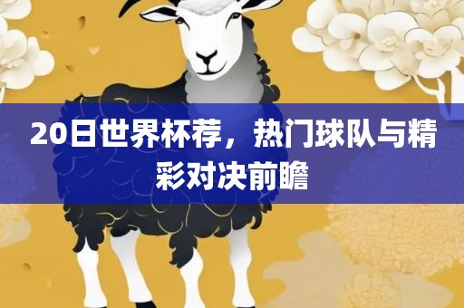 20日世界杯荐，热门球队与精彩对决前瞻