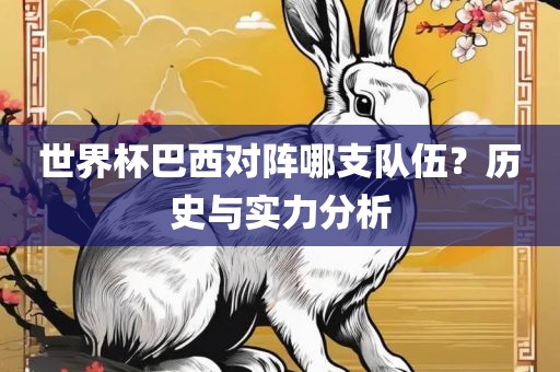 世界杯巴西对阵哪支队伍？历史与实力分析