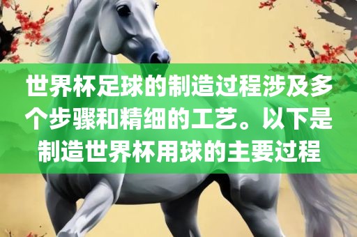 世界杯足球的制造过程涉及多个步骤和精细的工艺。以下是制造世界杯用球的主要过程洪湖市顺升工程机械租赁有限公司
