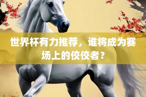 世界杯有力推荐，谁将成为赛场上的佼佼者？