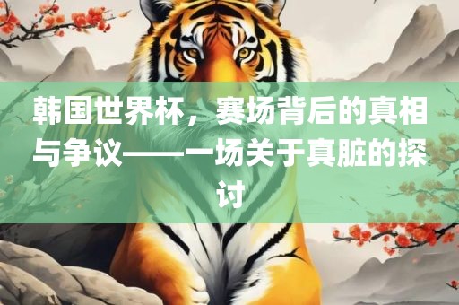 韩国世界杯，洪湖市顺升工程机械租赁有限公司赛场背后的真相与争议——一场关于真脏的探讨