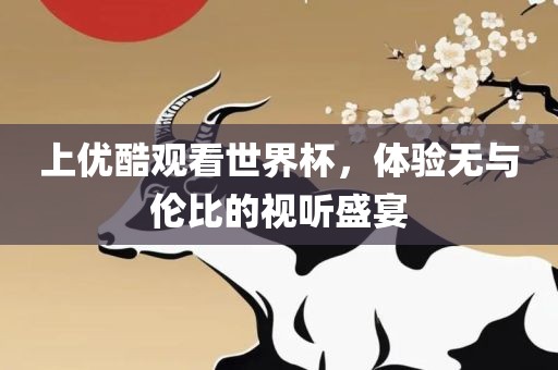 上优酷观看世界杯，体验无与伦比的视听盛宴