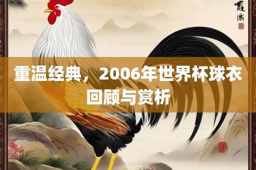 重温经典，2006年世界杯球衣回顾与赏析洪湖市顺升工程机械租赁有限公司