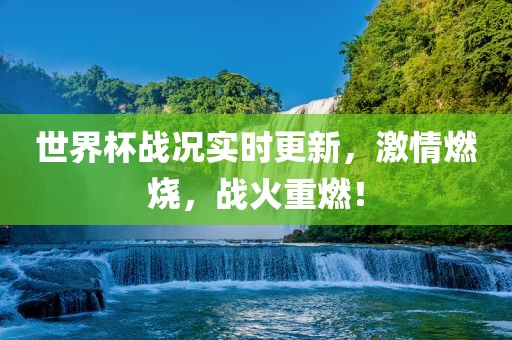世界杯战况实时更新，激情燃烧，战火重燃！洪湖市顺升工程机械租赁有限公司