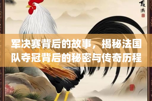 军决赛背后的故事，揭秘法国队夺冠背后的秘密与传奇历程