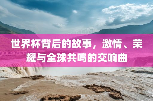 世界杯背后的故事，激情、荣耀与全球共鸣的交响曲
