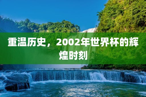 重温历史，2002年世界杯的辉煌时刻洪湖市顺升工程机械租赁有限公司