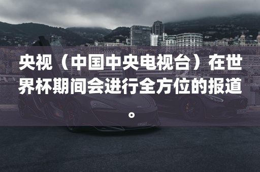 央视（中国中央电视台）在世界杯期间会进行全方位的报道。