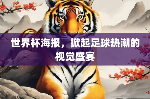 世界杯海报，掀起足球热潮的视觉盛宴