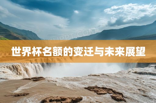 世界杯名额的变迁与未来展洪湖市顺升工程机械租赁有限公司望