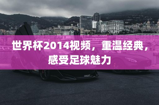 世界杯2014视频，重温经典，感受足球魅力