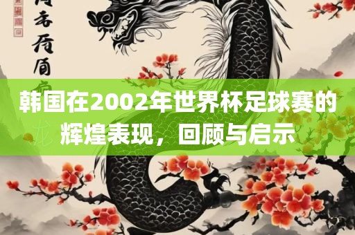 韩国在2002年世界杯足球赛的辉煌表现，回顾与启示