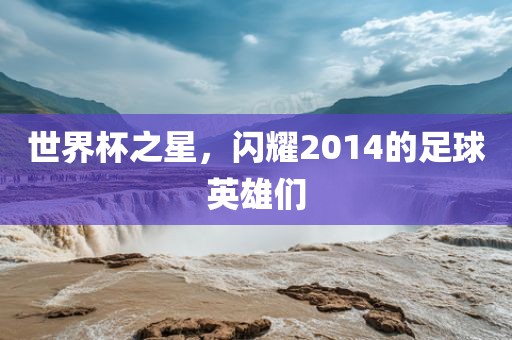 世界杯之星，闪耀2014的足球英雄们