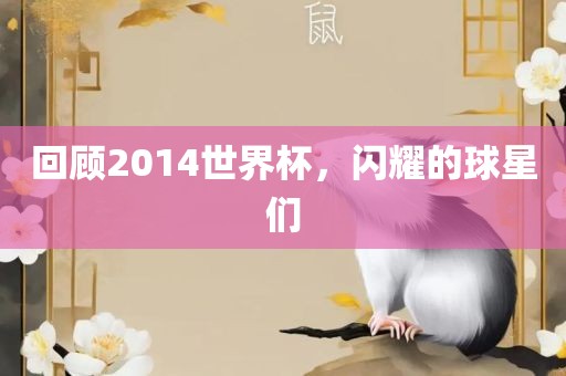 回顾2014世界杯，闪耀的球星洪湖市顺升工程机械租赁有限公司们