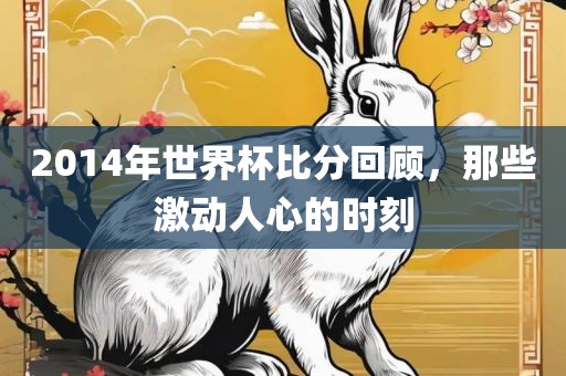 2014年世界杯比分回顾，那些激动人心的时刻