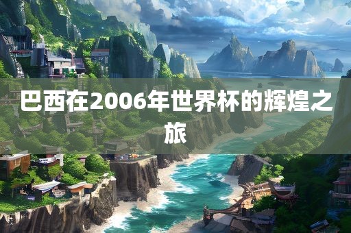 巴西在2006年世界杯的辉洪湖市顺升工程机械租赁有限公司煌之旅