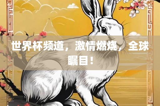 世界杯频道，激情燃烧，全球瞩目！