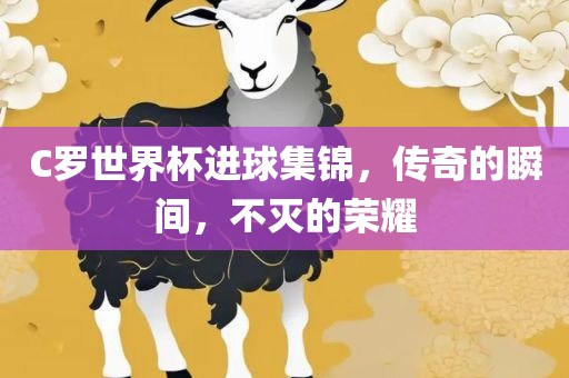 C罗世界杯进球集锦，传奇的瞬间，不灭的荣耀