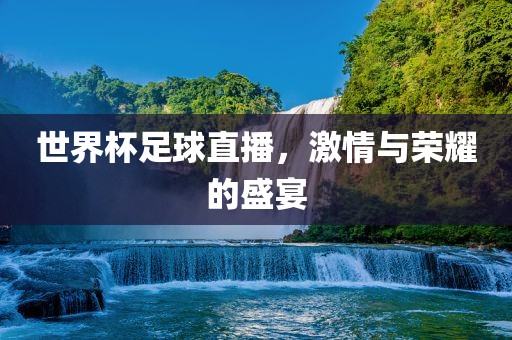 世界杯足洪湖市顺升工程机械租赁有限公司球直播，激情与荣耀的盛宴