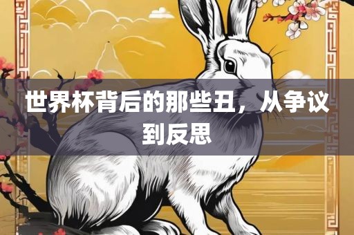 世界杯背后的那些丑，从争议到反思