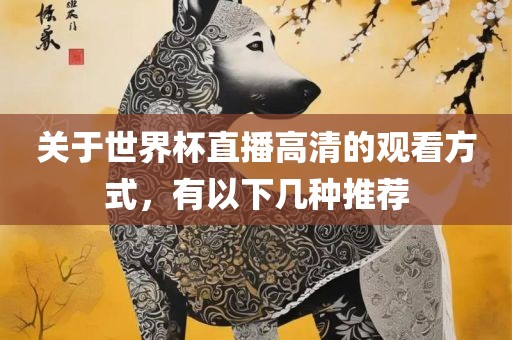 关于世界杯直播高清的观看方式，有以下几种推荐