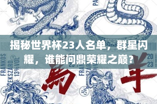 揭秘世界杯23人名单，群星闪耀洪湖市顺升工程机械租赁有限公司，谁能问鼎荣耀之巅？