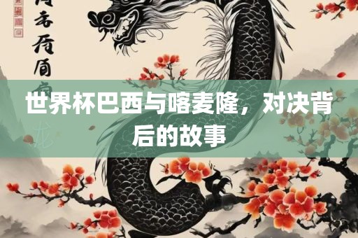 世界杯巴西与喀麦隆，对决背后的故事洪湖市顺升工程机械租赁有限公司