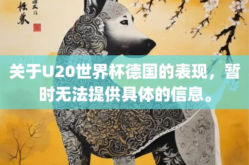 关于U20世界杯德国的表现，暂时无法提供具体的信息。