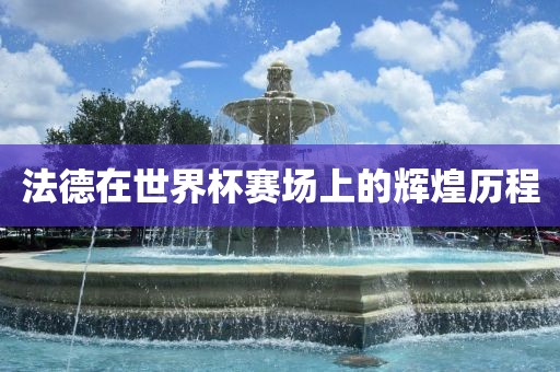 法德在世界杯赛场上的辉煌历程