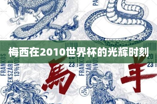 梅西在2010世界杯的光辉时刻