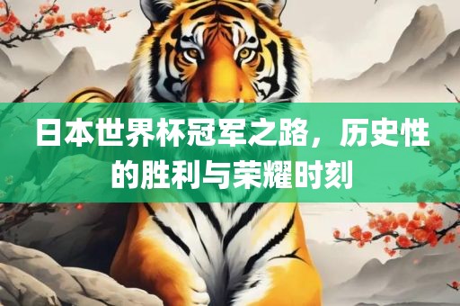 日本世界杯冠军之路，历史性的胜利与荣耀时刻洪湖市顺升工程机械租赁有限公司