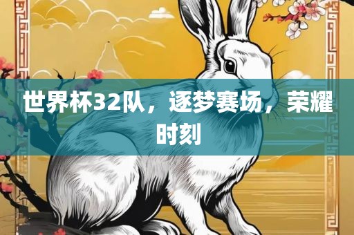 世界杯32队，逐梦赛场，荣耀时刻