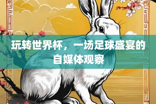 玩转世界杯，一场足球盛宴的自媒体观察