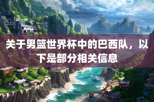 关于男篮世界杯中的巴西队，以下是部分相关信息洪湖市顺升工程机械租赁有限公司