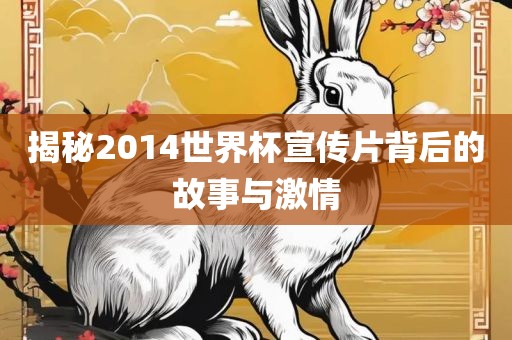 揭秘2014世界杯宣传片背后的故洪湖市顺升工程机械租赁有限公司事与激情