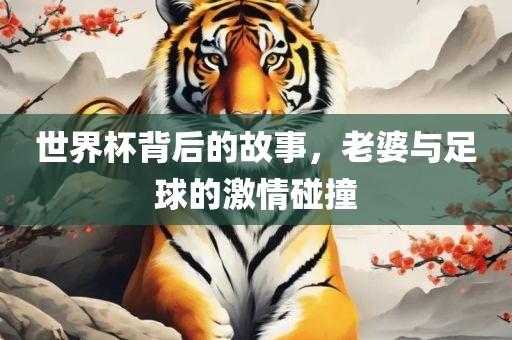 世界杯背后的故事，老婆与足球的激情碰撞