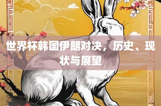 世界杯韩国伊朗对决，历史、现状与展望