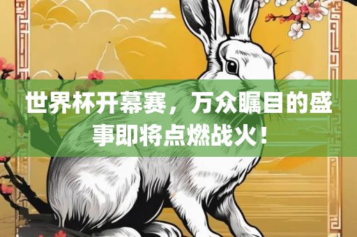 世界杯开幕赛，万众瞩目的盛事即将点燃战火！洪湖市顺升工程机械租赁有限公司