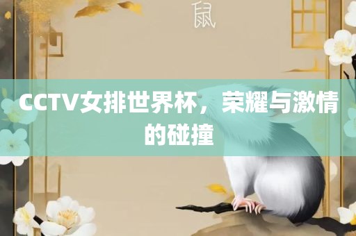 CCTV女排世界杯，荣耀与激情的碰撞