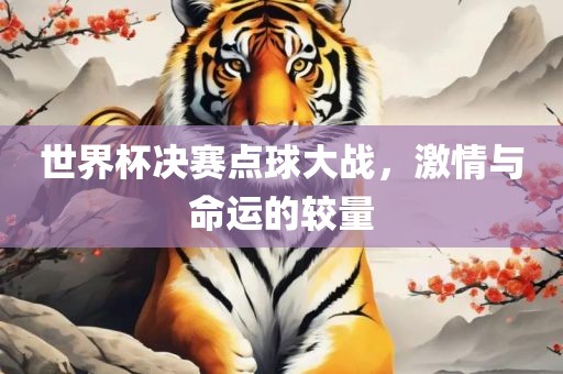 世界杯决赛点球大战，激情与命运的较量