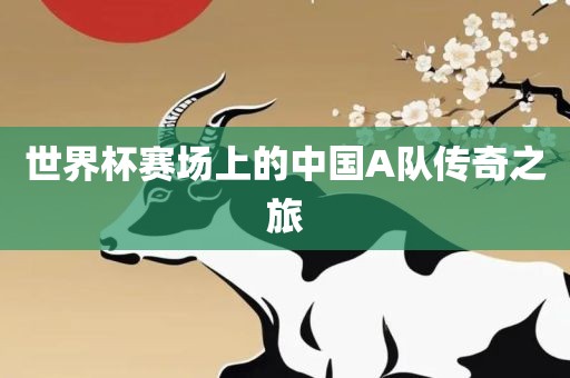 世界杯赛场上的中国A队传奇之旅