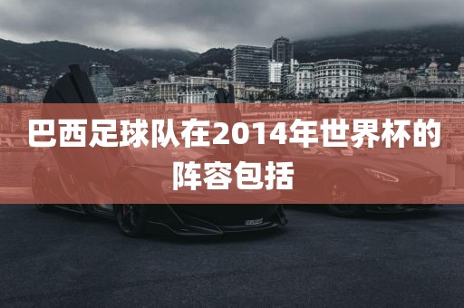 巴西足球队在2014年世界杯的阵容包括