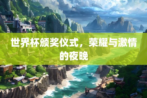 世界杯颁奖仪式，荣耀与激情的夜晚