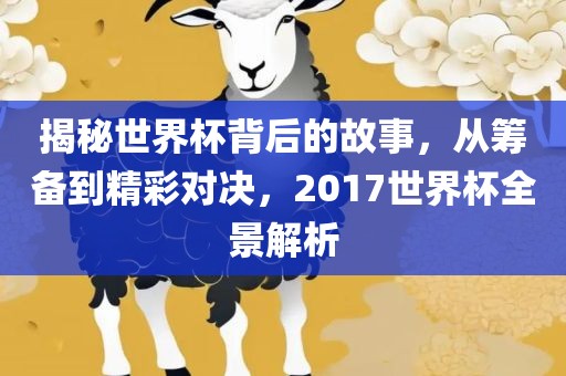 揭秘世界杯背后的故事，从筹备到精彩对决，2017世界杯全景解析