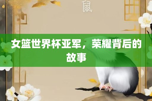 女篮世界杯亚军，荣耀背洪湖市顺升工程机械租赁有限公司后的故事