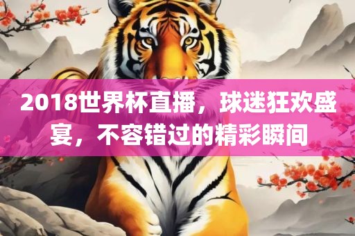 2018世界杯直播，球迷狂欢盛宴洪湖市顺升工程机械租赁有限公司，不容错过的精彩瞬间