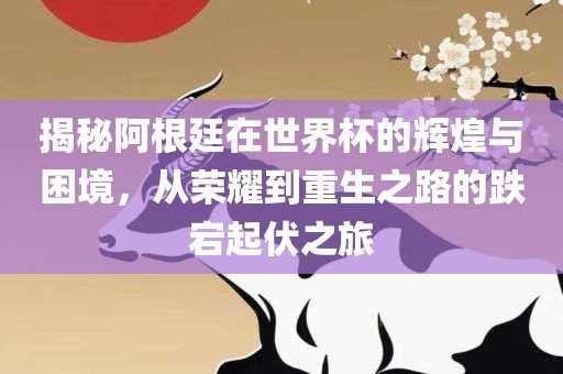 揭秘阿根廷在世界杯的辉煌与困境，从荣耀到重生之路的跌宕起伏之旅洪湖市顺升工程机械租赁有限公司