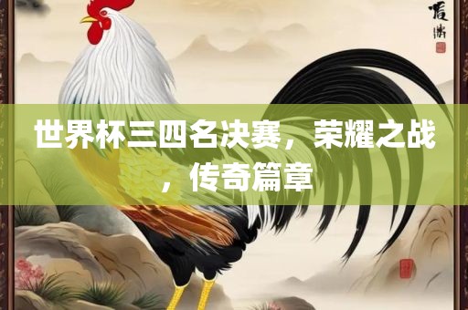 世界杯三四名决赛，荣耀之战，传奇篇章