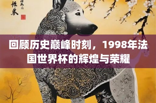 回顾历史巅峰时刻，1998年法国世界杯的辉煌与荣耀