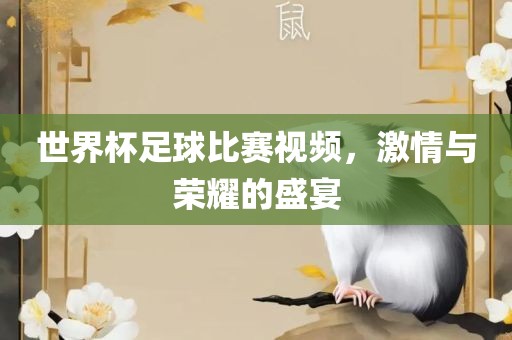 世界杯足球比赛视频，激情与荣耀的盛宴洪湖市顺升工程机械租赁有限公司